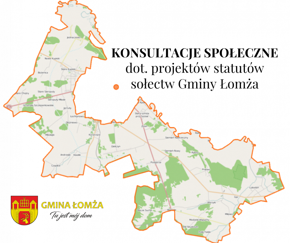 Zdjęcie do wiadomości Wyniki konsultacji społecznych projektu uchwały w sprawie statutów sołectw Gminy Łomża