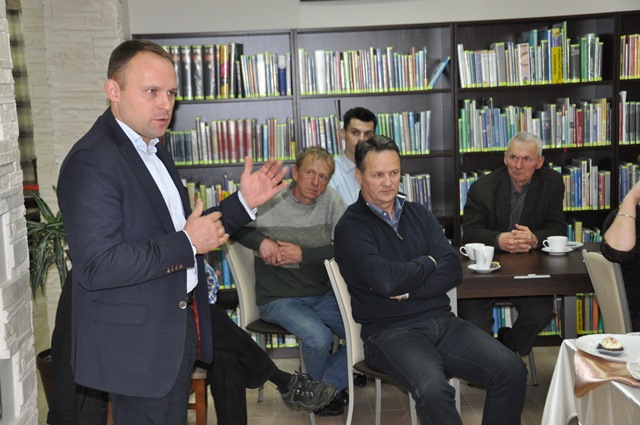 Zdjęcie do wiadomości Samorządowcy z gminy Siedlce z wizytą w Podgórzu