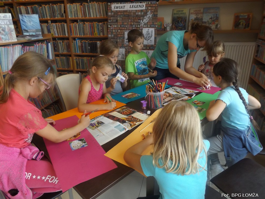 Zdjęcie do wiadomości Tak wyglądały wakacje w bibliotece