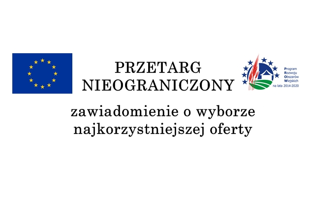 Zdjęcie do wiadomości Zawiadomienie o wyborze najkorzystniejszej oferty