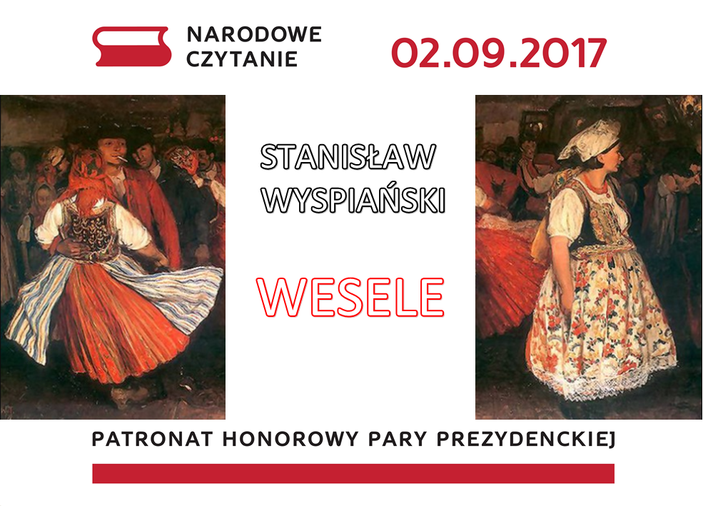 Zdjęcie do wiadomości Narodowe Czytanie 2017, czyli "Wesele" w bibliotece