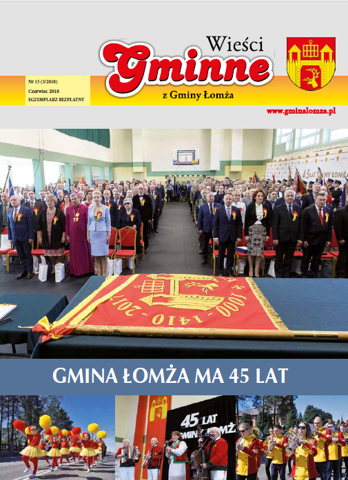 Zdjęcie do wiadomości Wieści Gminne z Gminy Łomża nr 13 (3/2018)