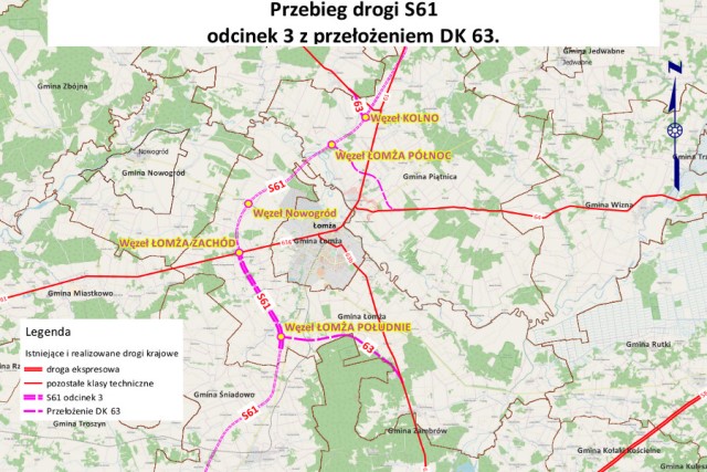 Zdjęcie do wiadomości Spotkanie w sprawie obwodnicy Łomży i DK 63