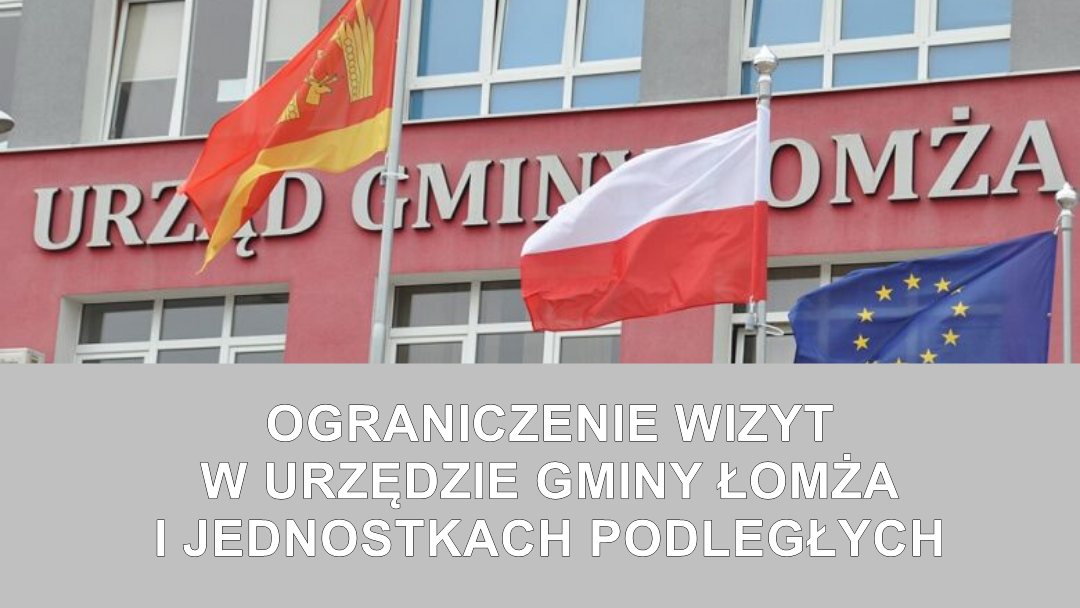 Zdjęcie do wiadomości Komunikat w sprawie ograniczenia wizyt w urzędzie gminy i jednostkach podległych