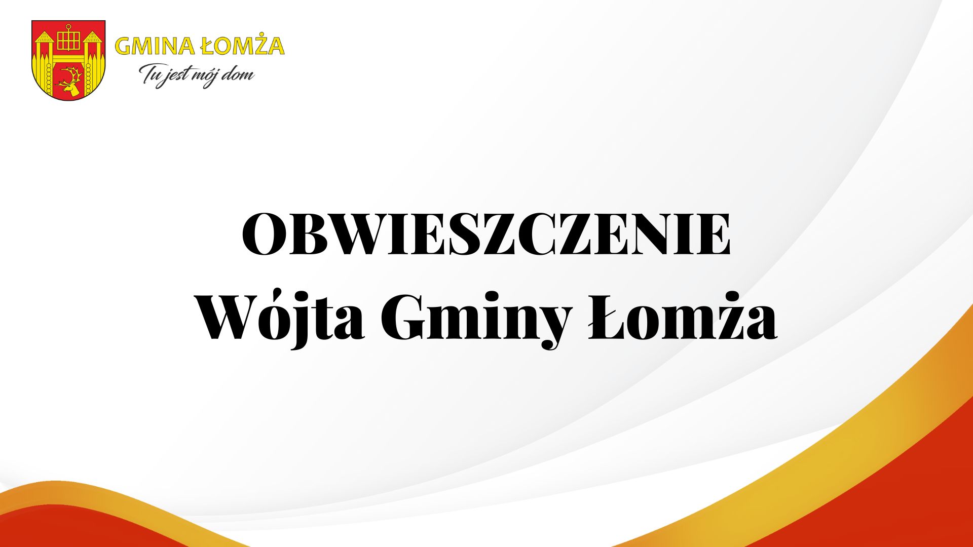 Zdjęcie do wiadomości Obwieszczenie Wójta Gminty Łomża o dodatkowym terminie składania wniosków do planu ogólnego gminy Łomża