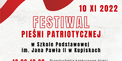 plakat informujący o festiwalu
