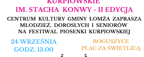 Festiwal Piosenki Kurpiowskiej w Boguszycach