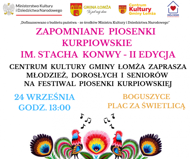 Festiwal Piosenki Kurpiowskiej w Boguszycach