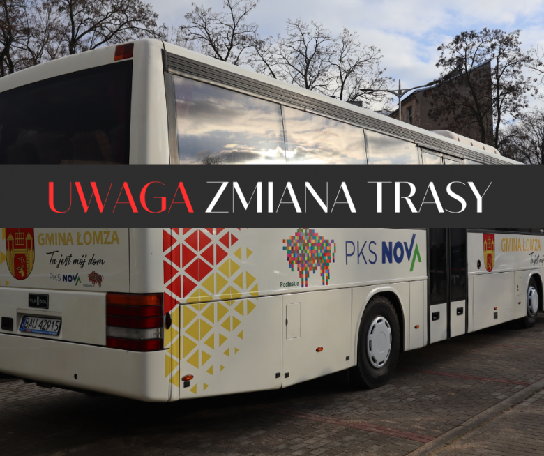 Czasowa zmiana trasy autobusu w Starych Kupiskach